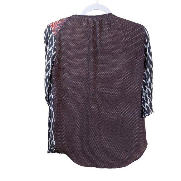 𝅺ONE SEPTEMBER LADIES 3/4 SLEEVE TUNIC- S - Picture 3 of 5